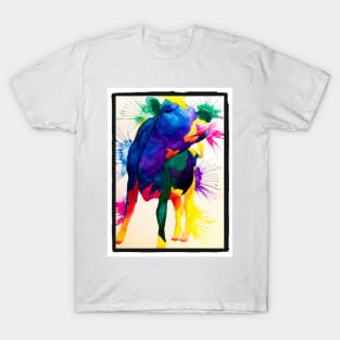 Color Splash Cow T-Shirt